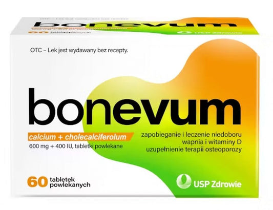 Bonevum Calcium + Vitamin D tablets