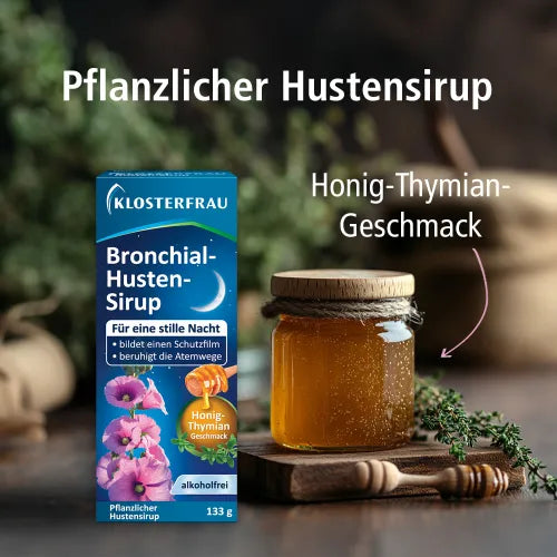 Bronchial cough syrup, Icelandic moss, Mallow blossom