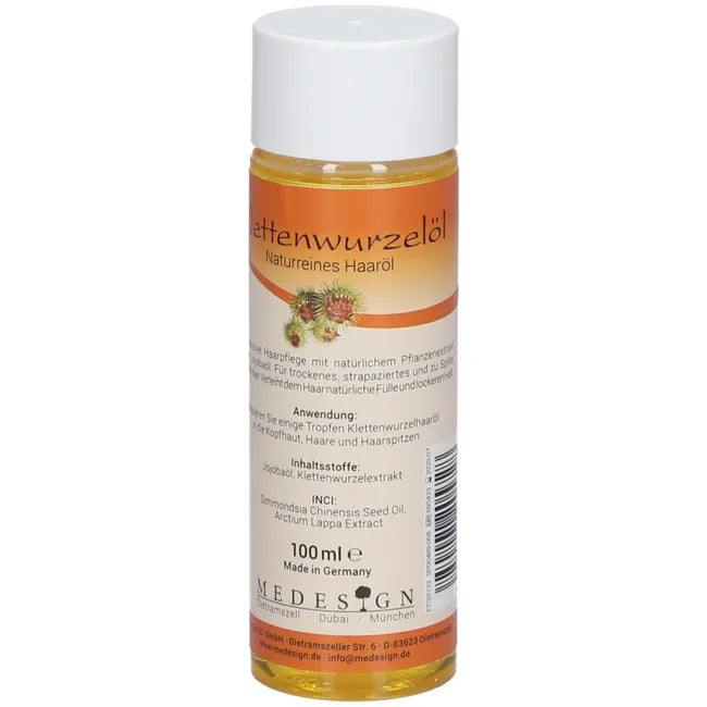 Burdock root oil for hair
