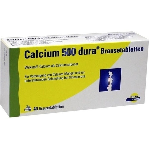CALCIUM 500 dura effervescent tablets 40