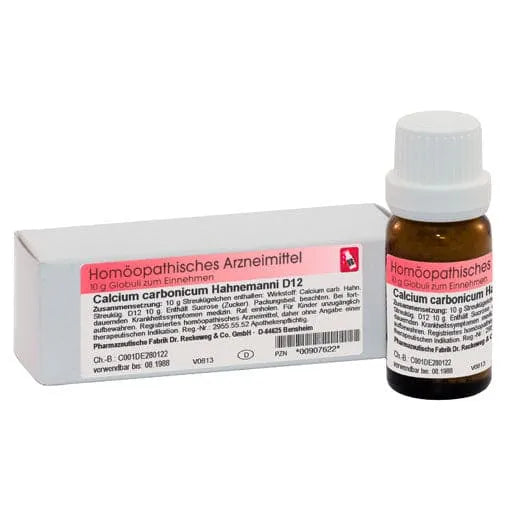 CALCIUM CARBONICUM Hahnemanni D 12 RECKEWEG globules