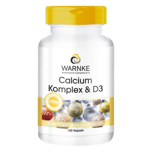 CALCIUM COMPLEX & D (D3 with magnesium) capsules UK