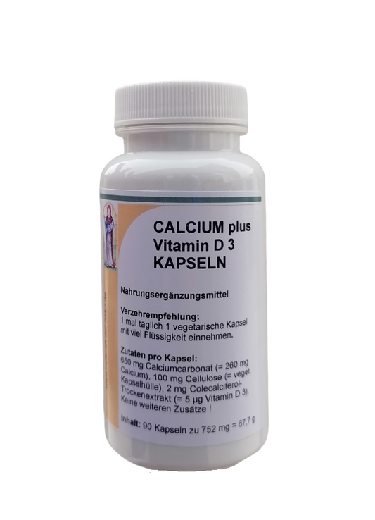 CALCIUM PLUS Vitamin D3 Capsules