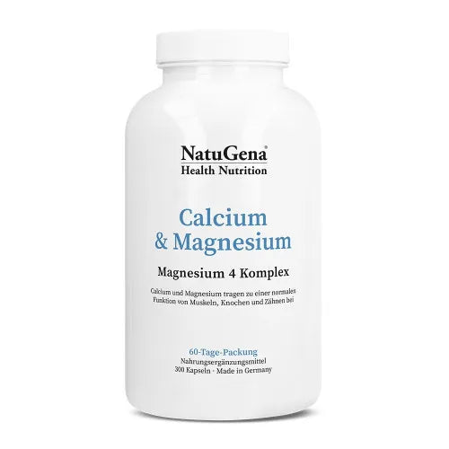 CALCIUM & MAGNESIUM 4 Complex vegan capsules 300 pcs