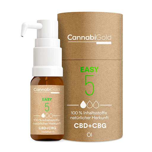 CANNABIGOLD Easy 5 CBD+CBG Oil