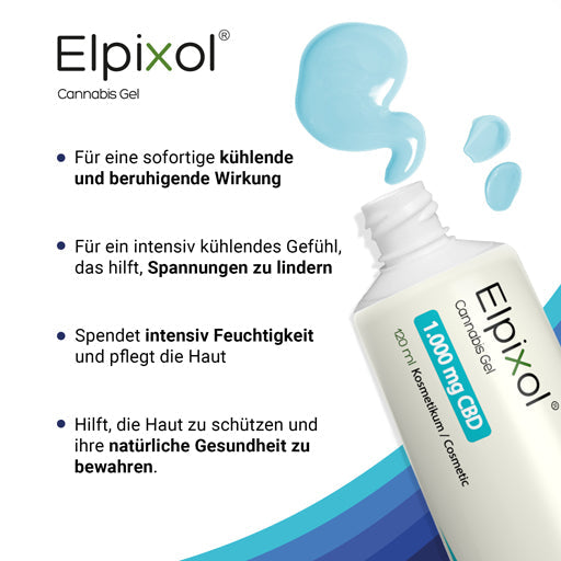 CANNABIS GEL 1000 mg CBD cooling Elpixol