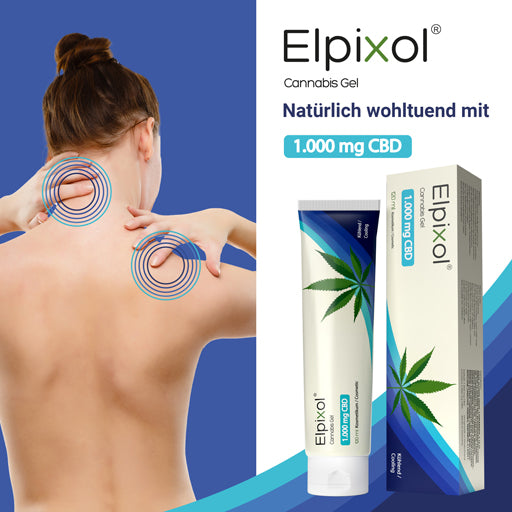 CANNABIS GEL 1000 mg CBD cooling Elpixol