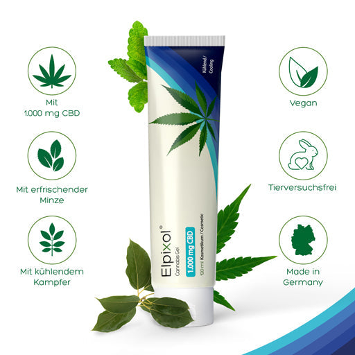 CANNABIS GEL 1000 mg CBD cooling Elpixol