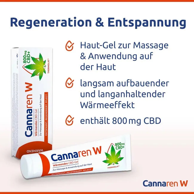 CANNAREN W warming CBD gel