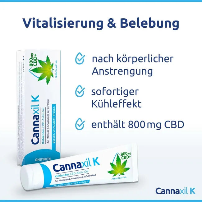 CANNAXIL K cooling CBD active gel