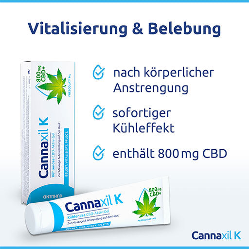 CANNAXIL K cooling CBD active gel