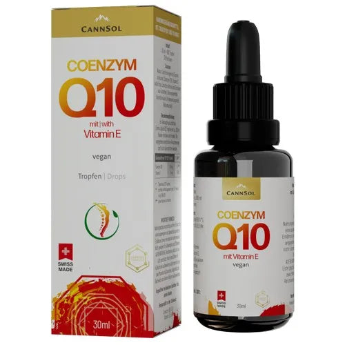 CANNSOL Coenzyme Q10 with Vitamin E Oral Drops