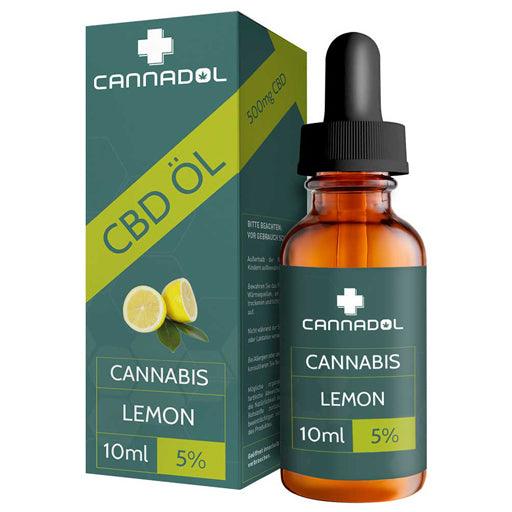 CBD 5% Organic Cannadol Hemp Extract Lemon Drops