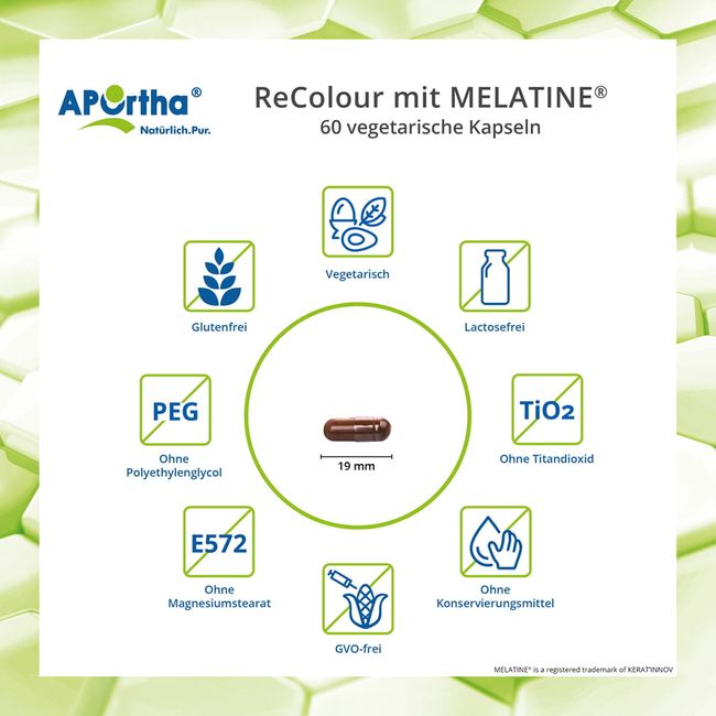 CELLUFINE ReColour with MELATINE Capsules