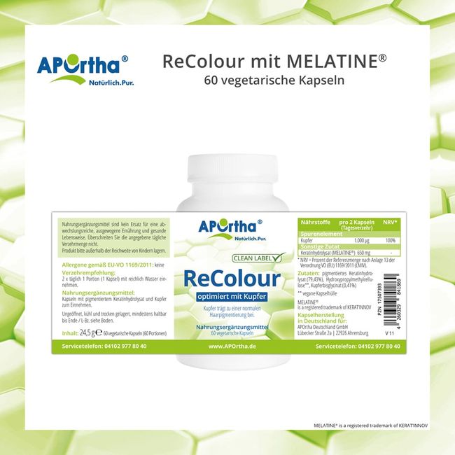 CELLUFINE ReColour with MELATINE Capsules