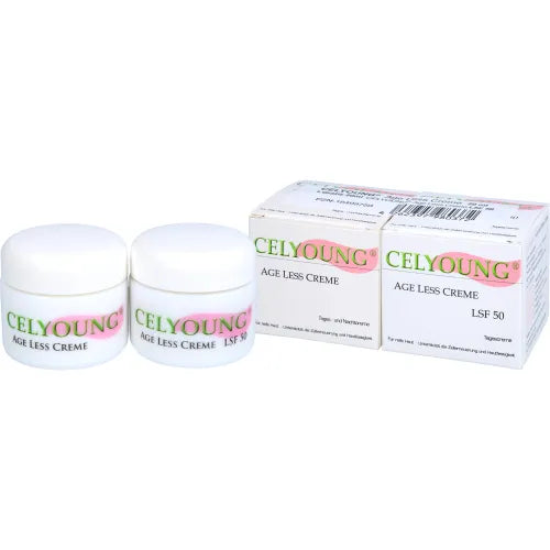 CELYOUNG age less cream + free SPF 50 2X50 ml