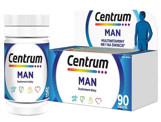 CENTRUM MAN Complete set of vitamins and minerals for men 90 tablets