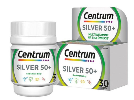 CENTRUM SILVER 50+ Vitamin and mineral set 30 tablets UK