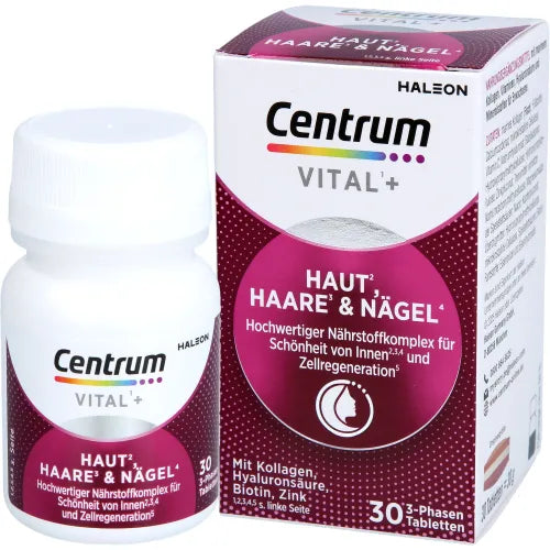 CENTRUM Vital+ Skin Hair Nails Tablets
