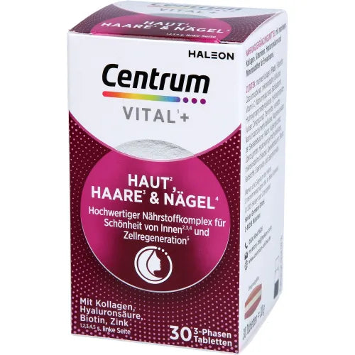 CENTRUM Vital+ Skin Hair Nails Tablets