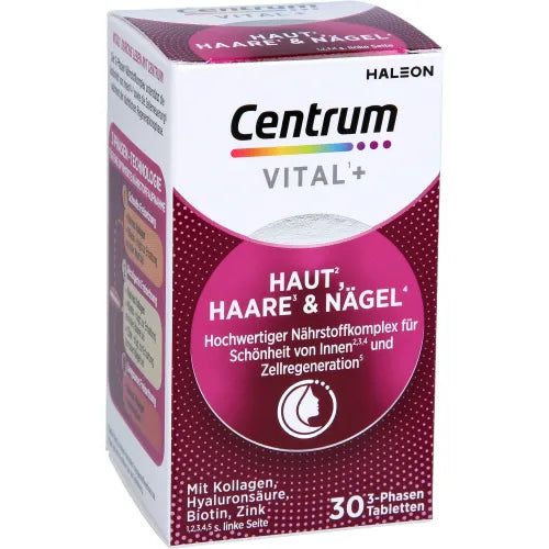 CENTRUM Vital+ Skin Hair Nails Tablets