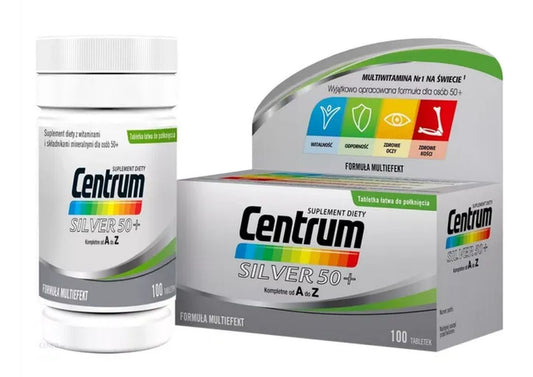 CENTRUM AZ Silver 50+ x 100 tablets