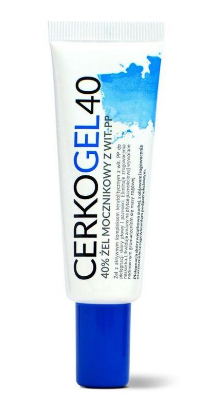CERKOGEL 40 keratolytic gel 30g