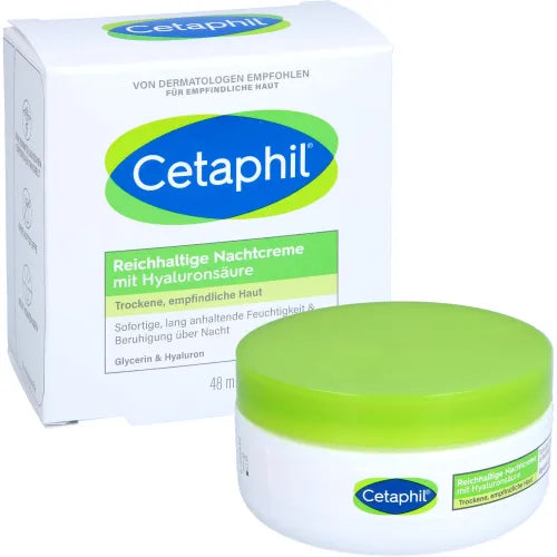 CETAPHIL rich night cream with hyaluronic acid 48 g