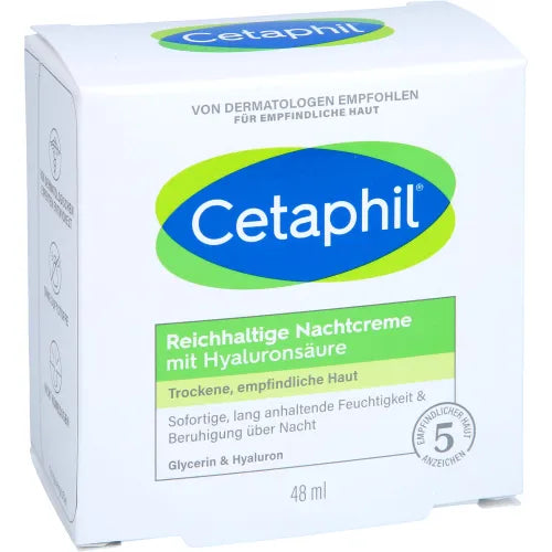 CETAPHIL rich night cream with hyaluronic acid 48 g