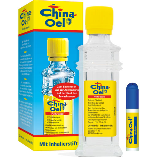 CHINA OIL with inhaler