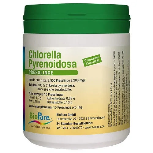 CHLORELLA PYRENOIDOSA pellets 100 g