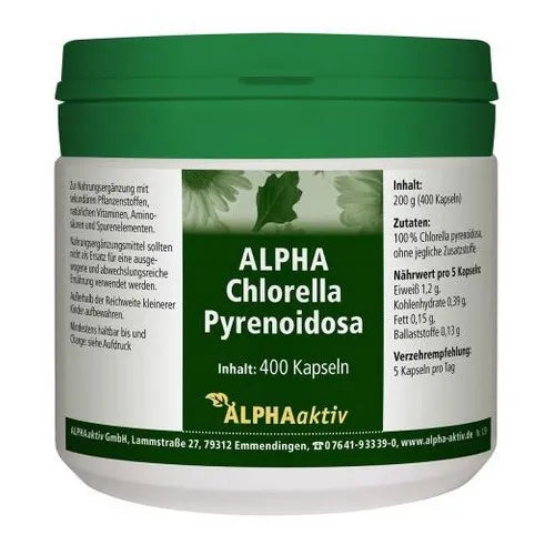 CHLORELLA pyrenoidosa 200 g Capsules 400 pcs