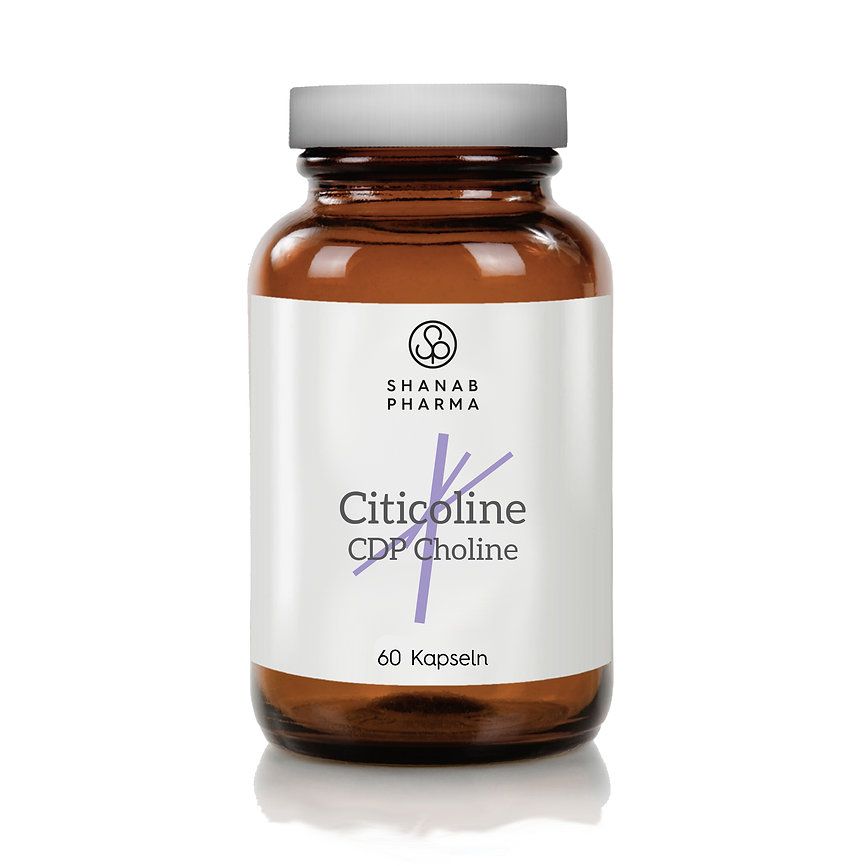CITICOLINE CDP Choline fat metabolism 250 mg SHA capsules 60 pcs