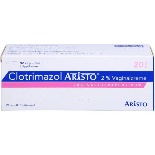CLOTRIMAZOLE ARISTO 2% vaginal cream + 3 applicat.