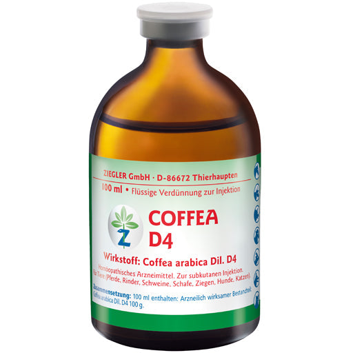 COFFEA ARABICA D 4 injection solution vet. UK
