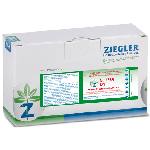 COFFEA ARABICA D 4 injection solution vet. UK