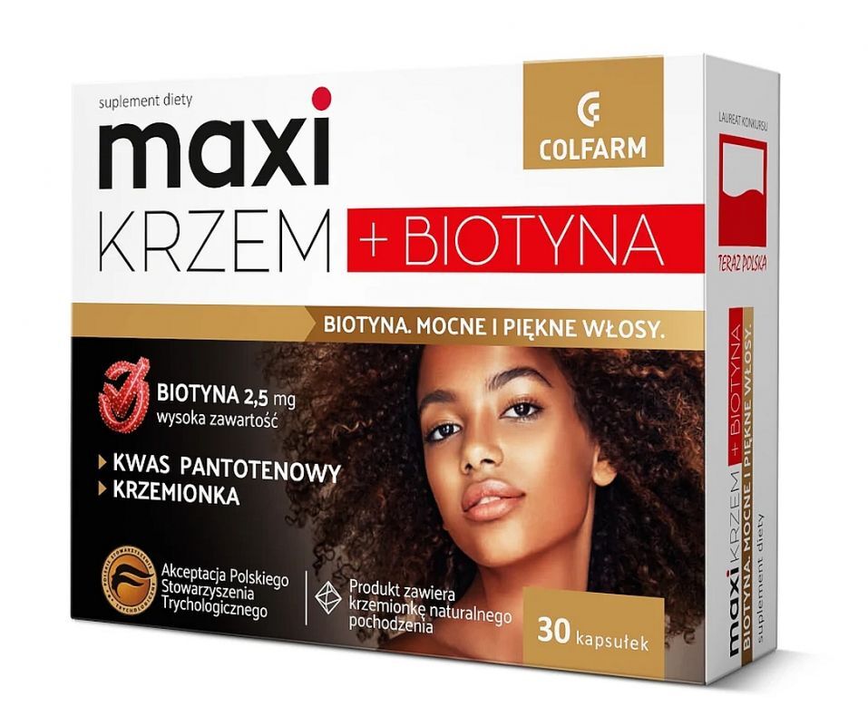 COLFARM Maxi Silicon + Biotin 30 capsules