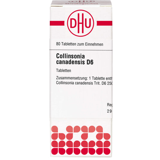 COLLINSONIA CANADENSIS D 6 tablets
