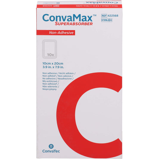 CONVAMAX superabsorbent non-adhesive 10x20 cm