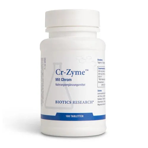 CR-Zyme GTF 200 μg Chromium Tablets 100 pcs
