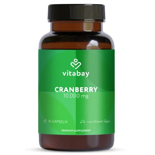 CRANBERRY + VITAMIN C 10,000 mg high-dose capsules, 90 count