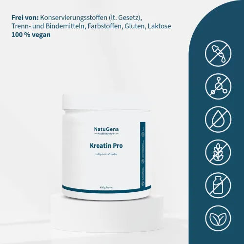CREATINE PRO L-Glycine & L-Citrulline vegan powder 486 g