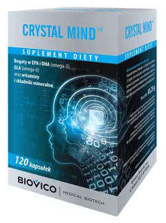 CRYSTAL MIND x 120 capsules, how to improve memory