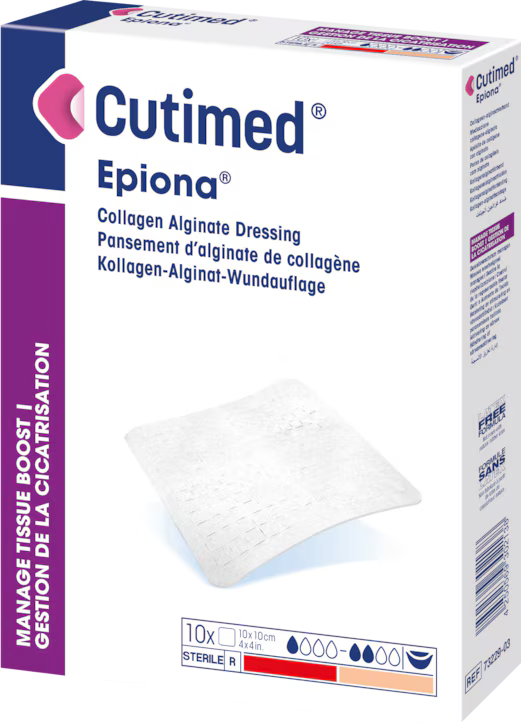 CUTIMED Epiona 10x10 cm Wundauflage 12 Pieces