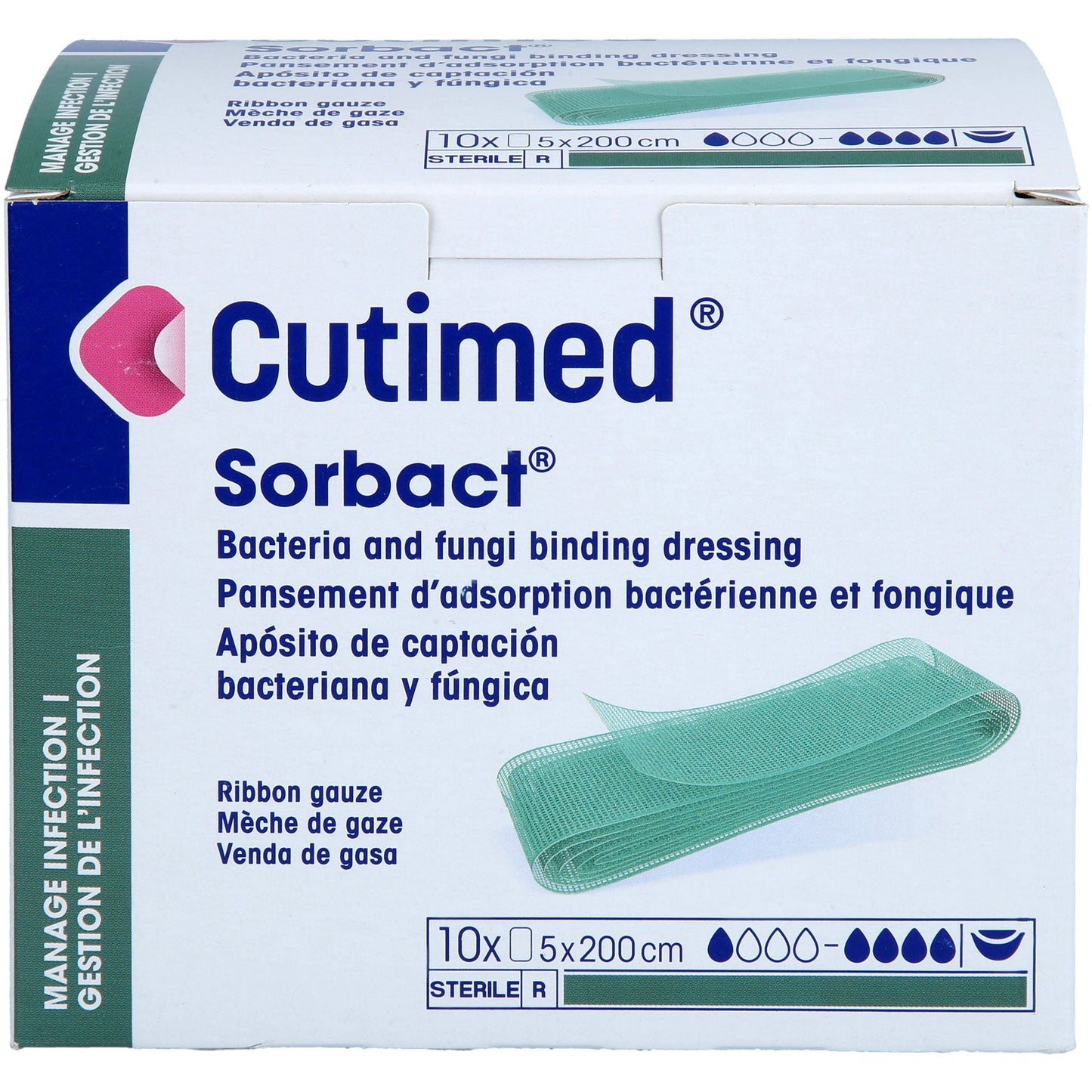 CUTIMED Sorbact tamponades 5x200 cm