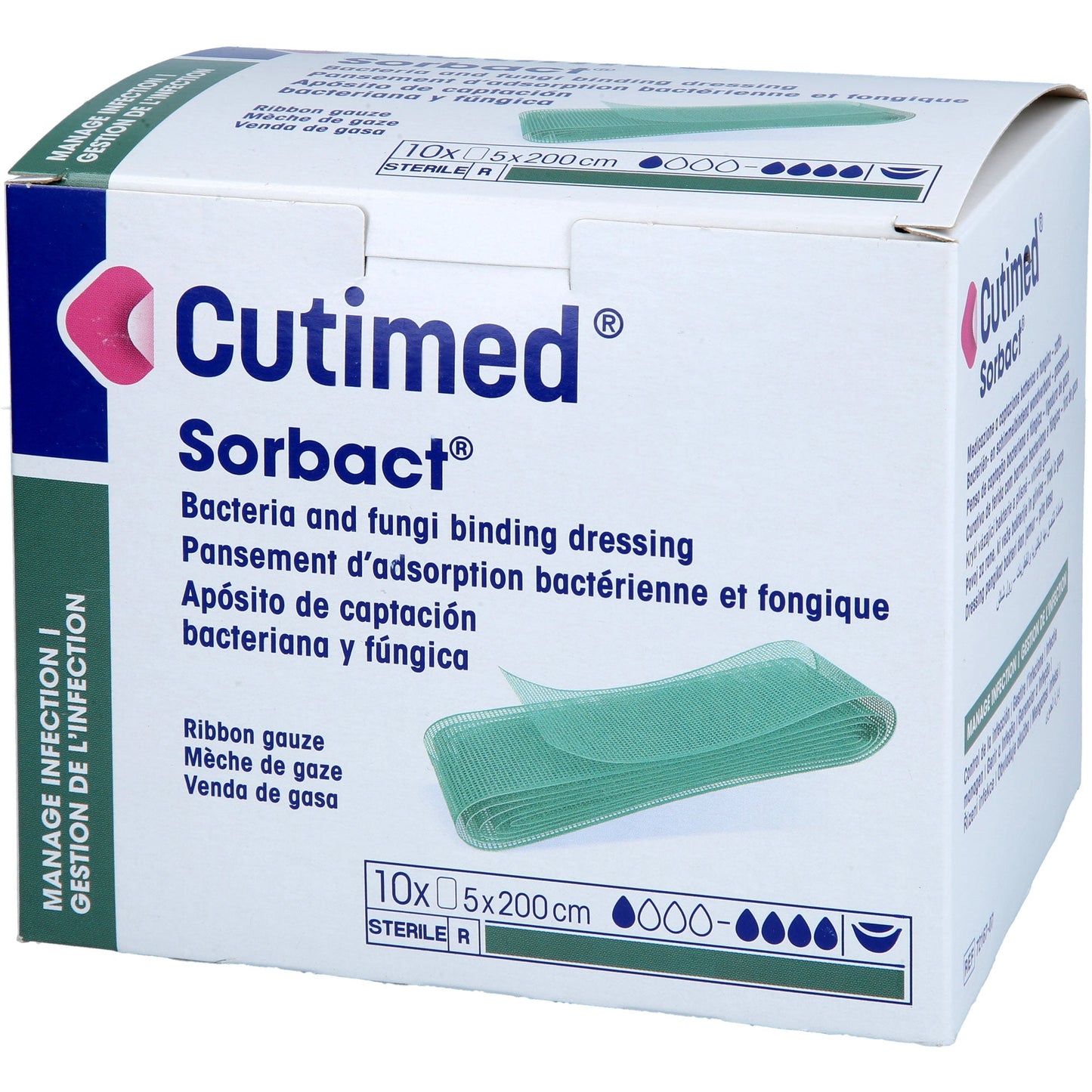 CUTIMED Sorbact tamponades 5x200 cm