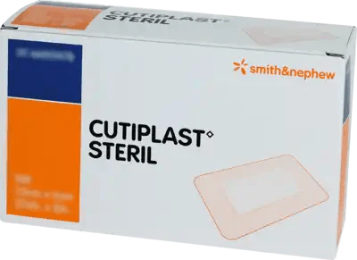 CUTIPLAST sterile wound dressing 5x7.2 cm UK