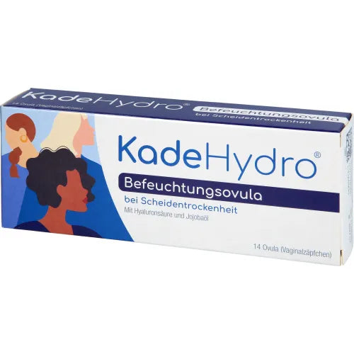 Cancer therapy, menopause,  breastfeeding Vaginal moisturizer ovules