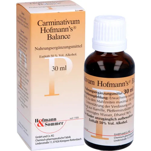 Carminativum Hofmann's Balance Liquid for oral administration 30 ml