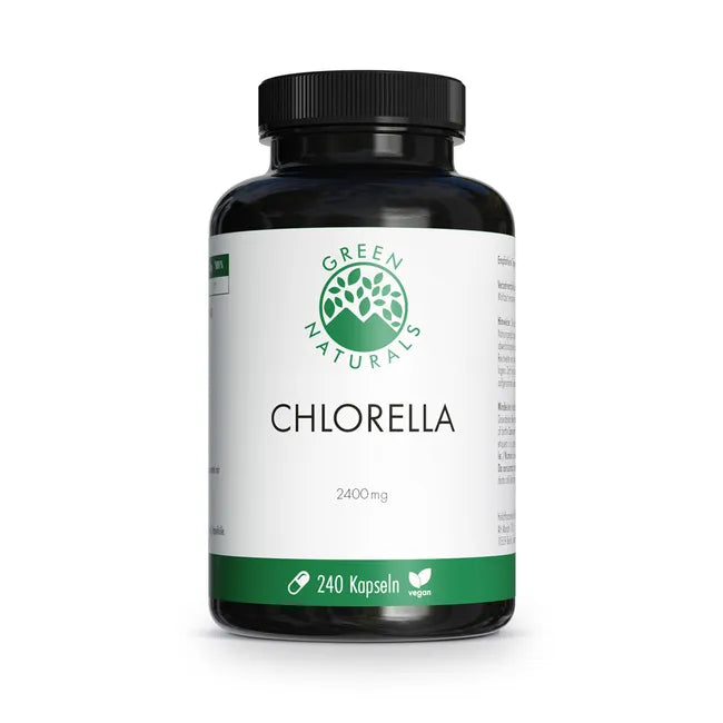 Chlorella Capsules 2400 mg vegan 240
